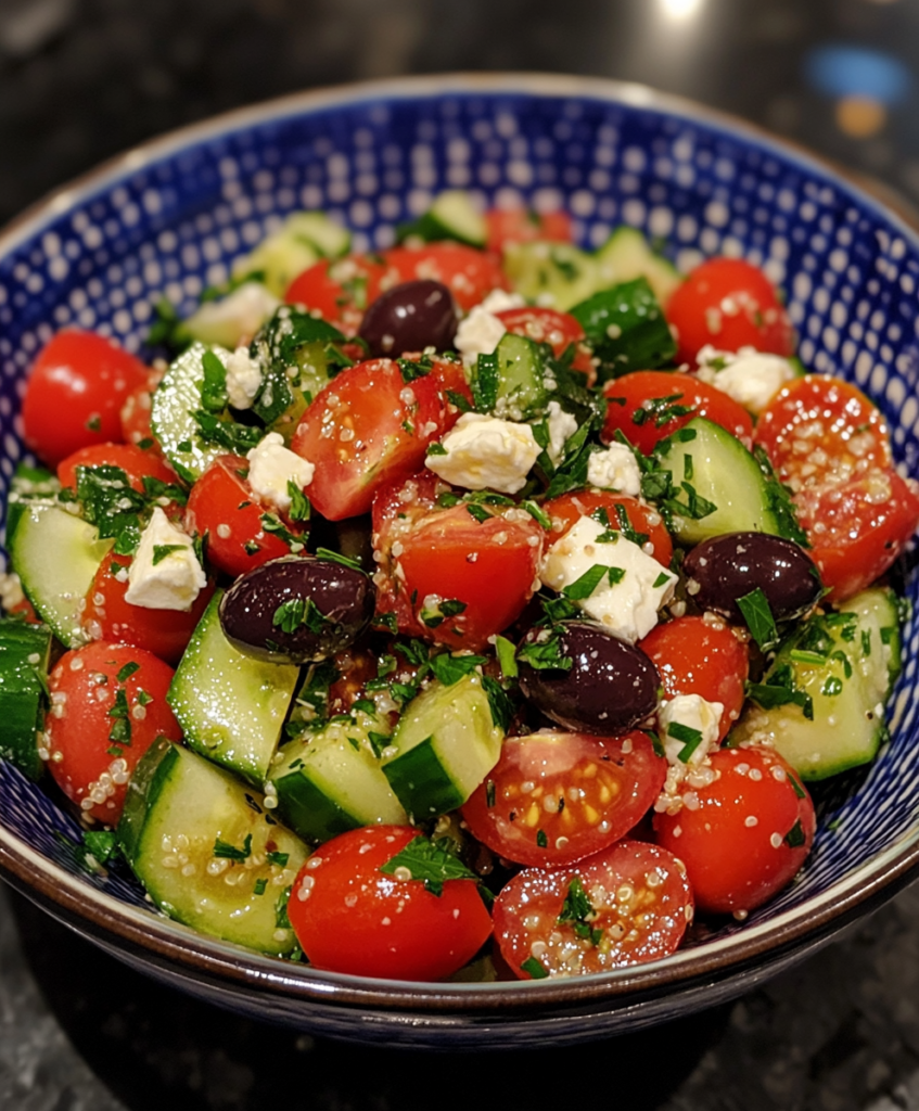 Mediterranean Quinoa Salad